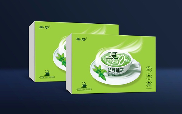 防弹抹茶精品盒-折叠礼盒