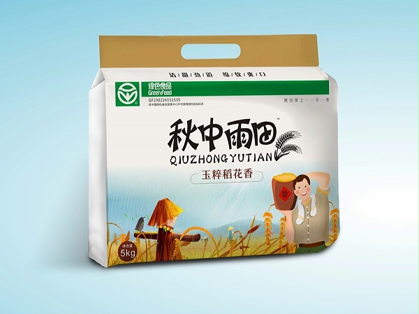 玉粹稻花香大米镀铝内袋-食品包装定制
