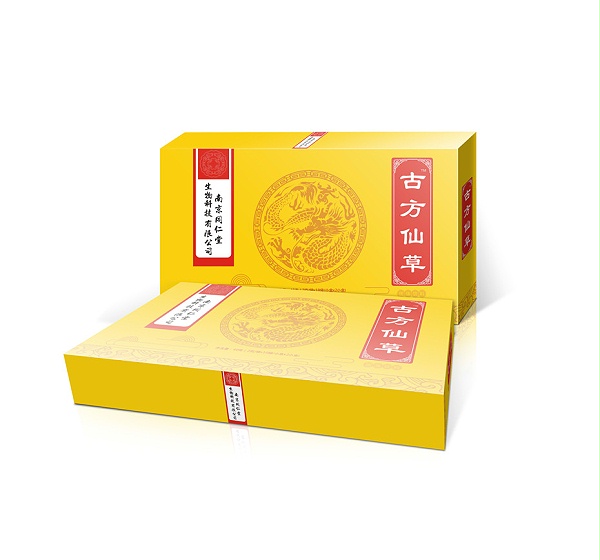 古方仙草卡纸盒-帮橙包装保健品定制